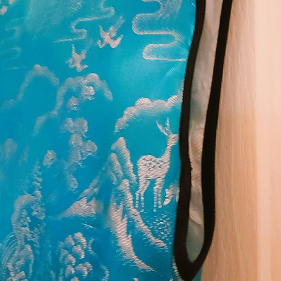 Vintage-made Japanese Silk Lounge Set - Picture 4 of 13